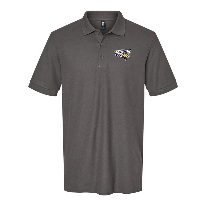 Men's Towson Tigers Gildan Hammer Pique Polo